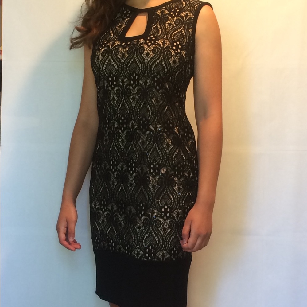 Black Lace Dress